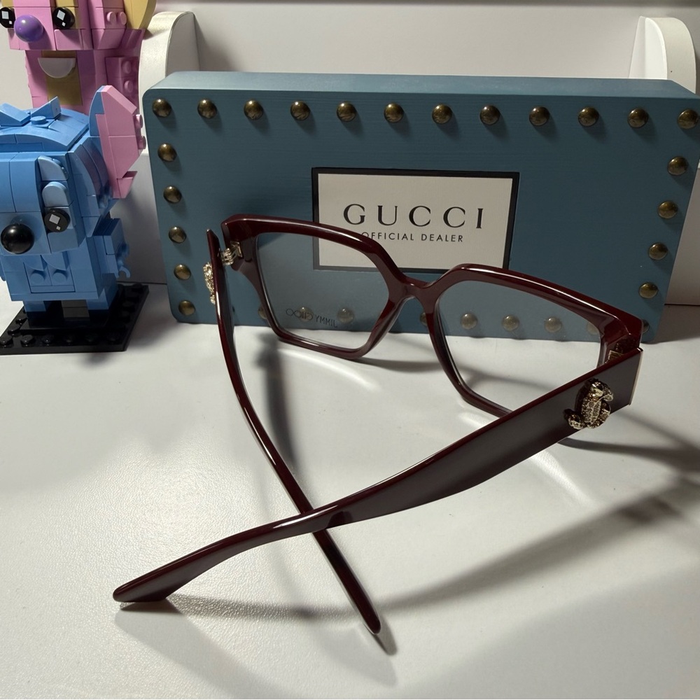 Brand new!! Jimmy Choo 3032B burgundy frames! - Picture 4 of 7